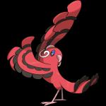 1:1 2016 alpha_channel avian baile_oricorio beak bird black_body black_feathers feathers female feral generation_7_pokemon hi_res nintendo official_art oricorio pokemon pokemon_(species) red_body red_feathers simple_background solo stick_calves tail tail_feathers thin_calves transparent_background unknown_artist