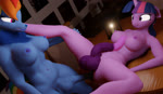 3d_(artwork) 3d_animation animal_genitalia animal_penis animated anthro anthrofied areola balls blue_body blue_fur breasts canid canine canis digital_media_(artwork) equid equine equine_genitalia equine_penis friendship_is_magic fur genitals gynomorph gynomorph/gynomorph hair hasbro hi_res high_framerate horn hybrid hybrid_genitalia hybrid_penis intersex intersex/intersex interspecies knot knotted_equine_penis knotted_penis mammal multicolored_hair my_little_pony mythological_canine mythological_creature mythological_equine mythology nipples no_sound nyaasapphire penis pink_body pink_fur purple_eyes purple_hair rainbow_dash_(mlp) rainbow_hair short_playtime twilight_sparkle_(mlp) unicorn webm werecanid werecanine werecreature werewolf wolf