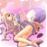 1:1 alternate_species clothing cosplay costume duo female generation_5_pokemon hair human humanized long_hair mammal musharna nintendo pink_hair pokemon pokemon_(species) pokemon_costume ranphafranboise red_eyes