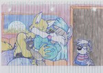 Rating: q
ID: 5573919
Date: 2025-05-15 12:04:54 -0400
Status: active
Score: 0
2011 anthro big_breasts blue_clothing blue_hair bottomwear breasts canid canine canis clothing denim denim_bottomwear denim_clothing female furniture group hair inside jeans male mammal pants simple_background sofa traditional_media_(artwork) trio virus-20 wendy_wolf_(virus-20) wolf post #5573919