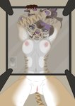 Rating: e
ID: 4831311
Date: 2024-06-05 16:49:48 -0400
Status: active
Score: 15
5_fingers absurd_res against_surface anthro bedroom_eyes bent_over breasts brown_hair facial_markings facial_piercing fangs felid female fingers fur genitals glass_table hair head_markings hi_res hybrid liger lion looking_at_viewer looking_down looking_down_at_viewer low-angle_view mammal markings nails narrowed_eyes nipples nose_piercing nude nude_female on_glass pantherine pawpads peek-a-boo_studios piercing purple_eyes purple_hair purple_nose purple_pawpads pussy seductive solo striped_markings stripes tan_body tan_fur teeth tiger worm's-eye_view zariya zariya_lioness_(artist) post #4831311