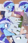 2023 amethyst_star_(mlp) animal_genitalia animal_penis becoming_erect blue_body blue_eyes blue_fur blue_hair blue_mane blush blush_lines bodily_fluids comic dialogue doctor_whooves_(mlp) english_text equid equine equine_genitalia equine_penis eyes_on_the_prize female feral floppy_ears friendship_is_magic fur genital_fluids genitals green_eyes hair half-erect hasbro hi_res horn male mammal mane minuette_(mlp) multicolored_hair multicolored_mane my_little_pony mythological_creature mythological_equine mythology open_mouth pegasus penis precum rose_(mlp) shinodage soarin_(mlp) sweat sweatdrop tail text two_tone_hair two_tone_mane two_tone_tail unicorn unicorn_horn url wide_eyed wings wonderbolts_(mlp)