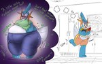 Rating: q
ID: 4324367
Date: 2023-09-30 23:16:10 -0400
Status: active
Score: 55
2022 3_toes 4_fingers aliasing amphibian anthro appliance asking barefoot belly belly_overhang big_belly big_breasts big_tail biped black_emanata black_eyebrows black_eyes black_outline black_text blue_body blue_bottomwear blue_clothing blue_fin blue_jeans blue_pants blue_sclera blue_skin blush bodily_noises body_shaming bottom_heavy bottomwear bowl breasts building button_(fastener) cabinet ceiling ceiling_lamp cheek_gills clenched_teeth closing_door clothed clothed_anthro clothed_female clothing container countershade_face countershade_neck countershade_skin countershade_torso countershading denim denim_bottomwear denim_clothing digital_media_(artwork) door_handle doritos drawer dream eating emanata english_text exclamation_point external_gills eyebrows eyelashes eyes_closed fat_shaming faucet feet female female_anthro fin fingers floor food fridge frito-lay front_view full-length_portrait full_moon funyuns generation_3_pokemon gills glunk_(sound_effect) green_clothing green_emanata green_shirt green_tank_top green_text green_topwear hatching head_gills hi_res holding_food holding_object house huge_thighs humiliation imagination inside jeans kick kicking_door kitchen kitchen_appliance lamp looking_down looking_down_at_self looking_down_at_stomach loray_(thatoneaceguy) meat medium_breasts midriff moon mouth_closed mudkip navel night nintendo non-mammal_breasts non-mammal_navel obese obese_anthro obese_female onomatopoeia open_mouth orange_bottomwear orange_clothing orange_gills orange_shorts outline overweight overweight_anthro overweight_female pants partially_colored pigeon_toed pokemon pokemon_(species) portrait purple_background purple_thought_bubble question_mark quotation_marks red_blush rumbling_stomach sausage sausage_link seam_(sewing) shaded shirt shorts simple_background sink skindentation slam sleep_eating sleeping sleepwalking snack soft_shading solo sound_effects standing stuffing tail tail_fin tank_top teeth term_of_endearment text thatoneaceguy thick_thighs three-quarter_view tight_bottomwear tight_clothing tight_jeans tight_pants tilde_after_text tile tile_floor toes topwear torn_clothing underline vowelless vowelless_sound_effect walking wardrobe_malfunction weight_conscious weight_gain white_background white_body white_countershading white_fin white_tail white_text wide_eyed window zzz post #4324367