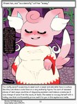 absurd_res anthro blush clothing dialogue english_text female first_person_view generation_5_pokemon hi_res jerica_torrel minccino narration nintendo pillar plant pokemon pokemon_(species) pokemon_mystery_dungeon robe rock rodent_powered_(softestpuffss) softestpuffss solo speech_bubble spike_chunsoft text vines