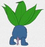 anus butt elemental_creature erection flora_fauna generation_1_pokemon genitals graphite_(artwork) looking_back male nintendo nude oddish penis plant pokemon pokemon_(species) python13rp simple_background solo traditional_media_(artwork) unusual_anatomy unusual_genitalia unusual_penis waddling_head white_background yaroul