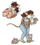 Rating: s
ID: 5261282
Date: 2024-12-23 18:45:16 -0500
Status: active
Score: 60
ambiguous_gender anthro baby bedupolker biped blouse bodily_fluids bottomwear brown_body brown_eyes brown_fur clean_diaper clenched_teeth cloth_diaper clothed clothing cricetid curly_hair deer_mouse denim denim_bottomwear denim_clothing diaper eyes_closed female flip_flops footwear fur green_blouse group hair hairless hi_res holding_in_mouth hospital_gown hybrid jeans mammal mariella_mazatzal messy_hair mixed_media mother_(lore) mother_and_child_(lore) murid murine open_mouth pants parent_(lore) parent_and_child_(lore) parenthood post_birth rat rodent sandals sequence shoes simple_background solo_focus sweat sweatdrop tail teeth thin_tail tired tongue tongue_out topwear traditional_media_(artwork) wearing_diaper whiskers white_background young post #5261282