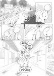 anon anthro beverage building comic detailed_background digital_media_(artwork) door duo_focus english_text female generation_1_pokemon generation_7_pokemon group hi_res japanese_text male monochrome nidoqueen nintendo plant pokemon pokemon_(species) queenie_(shoutingisfun) shoutingisfun speech_bubble text torracat translation_check translation_request tree vending_machine walking