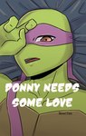 3_fingers cover cover_art cover_page donatello_(tmnt) english_text fingers kerchief looking_at_viewer male momorawrr neattea reptile scalie teenage_mutant_ninja_turtles text turtle