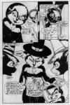 anthro black_and_white clothing comic costume english_text female james_m_hardiman lori_(jmh) mammal mephitid monochrome natasha_(jmh) onyx_(jmh) skunk text traditional_media_(artwork)