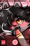 Rating: e
ID: 3755603
Date: 2022-12-17 06:43:17 -0500
Status: active
Score: 9
absurd_res anthro blush blush_lines breasts collie_calamari domestic_cat duo fangs felid feline felis female genitals hair hair_over_eye hi_res licking looking_at_viewer male male/female mammal one_eye_obstructed one_eye_visible oral penile penis penis_lick phone_view picture_taking sex teeth tongue tongue_out post #3755603