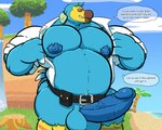 Rating: e
ID: 5661436
Date: 2025-06-22 21:20:42 -0400
Status: pending
Score: 18
2020 akita77 animal_crossing anthro anthrofied avian balls beach beak belt belt_buckle big_balls big_muscles big_nipples big_pecs big_penis bird blue_body blue_nipples blue_penis bottomless buckle clothed clothing collared_shirt columbid dialogue dodo dress_shirt electronics english_description english_text erection eyewear feather_markings feathers genitals grin headphones hi_res huge_penis humanoid_genitalia humanoid_penis light male markings mostly_nude multicolored_body musclegut muscular muscular_male nintendo nipples overweight palm_tree pecs penis plant recently_extinct_species seaside shirt sky smile solo speech_bubble stubble sunglasses sunlight tail tail_feathers text thick_arms thick_thighs topwear tree tree_stump undressing undressing_self vein veiny_penis watermark white_clothing white_shirt white_topwear wilbur_(animal_crossing) post #5661436