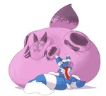 Rating: q
ID: 5336416
Date: 2025-01-28 15:12:04 -0500
Status: active
Score: 14
2021 absurd_res belly big_belly black_eyes blowing_bubble_gum blue_body blue_fur bubble_gum dangl_(extraextisential) duo eeveelution extraextisential fur generation_2_pokemon generation_6_pokemon green_sclera hi_res huge_belly hyper hyper_belly hyper_inflation immobile inflation long_tail meowstic nintendo pokemon pokemon_(species) red_scarf scarf shadow simple_background tail umbreon white_background white_body white_fur post #5336416