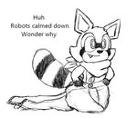 Rating: s
ID: 5341586
Date: 2025-01-30 22:58:29 -0500
Status: active
Score: 24
after_transformation band_(marking) banded_tail black_and_white clothed clothing cute_fangs dr_doc_md english_text fangs feral indigo_park inner_monologue male mammal markings monochrome oblivious oversized_clothing partially_clothed procyonid raccoon racoon_stripes rambley_raccoon scarf sharp_teeth shrunk simple_background smile solo tail tail_markings teeth text thinking thoughts transformation unaware_transformation walking white_background post #5341586