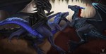 alien alien_(franchise) dark_the_xenodragon darlsol' dragon female feral glenopski group male male/female mythological_creature mythological_scalie mythology scalie tiberia trio xenodragon xenomorph