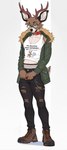 Rating: s
ID: 5595082
Date: 2025-05-24 14:17:45 -0400
Status: active
Score: 18
absurd_res anthro antlers aquarium big_ear boots bottomwear chain clothing collar crop_top deer denim denim_bottomwear denim_clothing english_text eyewear femboy fish_tank footwear glasses green_eyes hi_res horn jeans male mammal mori_redford mule_deer muscular muscular_male new_world_deer pants peachmuffin pecs shirt shoes smile solo tank_top text topwear torn_clothing vivarium post #5595082