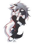 Rating: s
ID: 5650254
Date: 2025-06-18 02:41:23 -0400
Status: pending
Score: 45
2023 7hundredt absurd_res anthro big_tail black_body black_fur black_nose canid canid_demon canine claws clothed clothing demon ear_piercing female fur hair hellhound helluva_boss hi_res inner_ear_fluff legwear long_hair loona_(helluva_boss) mammal multicolored_body mythological_canine mythological_creature mythology pawpads piercing red_sclera simple_background solo tail thigh_highs tuft white_body white_eyes white_fur white_hair post #5650254