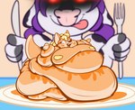 Rating: q
ID: 4981435
Date: 2024-08-12 14:01:46 -0400
Status: active
Score: 62
2024 4foxsakes anthro arm_rolls belly_rolls blobby bovid bovine canid canine canis cattle chubby_cheeks cutlery depth_of_field duo fat_rolls female food food_creature food_transformation fork hi_res imminent_vore immobile implied_transformation kitchen_utensils knife mammal micro morbidly_obese morbidly_obese_anthro morbidly_obese_female obese obese_anthro obese_female overweight overweight_anthro overweight_female pancake plate size_difference syrup tools transformation white_body post #4981435