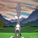 animal_genitalia animated anthro anus balls bouncing_balls bugs_bunny genitals golf_club lagomorph leporid looney_tunes low_res male mammal milo_nettle nude nude_male rabbit rear_view rotoscoping scut_tail sheath short_tail solo tail third-party_edit warner_brothers