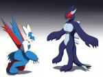 4:3 ambiguous_gender anthro auro_vee duo eon_duo fakemon fan_character female gender_transformation generation_3_pokemon holly_cipher hybrid latias latios latius legendary_duo legendary_pokemon nintendo pokemon pokemon_(species) shadow_lugia shadow_pokemon story story_in_description transformation wolferion