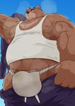 Rating: e
ID: 4602167
Date: 2024-02-15 21:47:33 -0500
Status: active
Score: 57
2024 anthro araiguma_11 armpit_hair asian_clothing bear belly big_belly blush bodily_fluids body_hair bottomwear clothing east_asian_clothing fundoshi japanese_clothing juuichi_mikazuki kemono male mammal morenatsu musclegut muscular musk overweight overweight_male pants shirt simple_background solo sweat topwear underwear white_clothing white_fundoshi white_underwear post #4602167