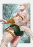 Rating: q
ID: 5519047
Date: 2025-04-21 00:16:56 -0400
Status: active
Score: 66
2025 absurd_res anthro armlet baldur's_gate baldur's_gate_3 biceps big_pecs blush blush_lines bodily_fluids border bottomwear cheek_spikes claws clothed clothed_anthro clothed_male clothing digital_media_(artwork) dragonborn_(dnd) dungeons_and_dragons facial_spikes finger_claws fingers forest forest_background furgonomic_bottomwear furgonomics green_bottomwear green_clothing hasbro hi_res larian_studios looking_at_viewer male male_anthro multicolored_body multicolored_scales muscular muscular_male nature nature_background pecs plant red_body red_eyes red_scales sacorxi scales scalie scutes sharp_teeth solo spikes spikes_(anatomy) standing sweat tail teeth the_dark_urge_(baldur's_gate) topless topless_anthro topless_male tree white_body white_border white_scales white_tail wizards_of_the_coast post #5519047