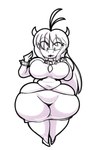 2019 2_horns ahoge anthro big_breasts bracelet breasts clothing collar curved_horn curvy_figure digital_drawing_(artwork) digital_media_(artwork) eye_through_hair eyelashes eyelashes_through_hair fangs female female_anthro greyscale hair hi_res hime_cut horn hourglass_figure huge_thighs jewelry koopa long_hair looking_at_self looking_down maddeku mario_bros monochrome navel nintendo non-mammal_breasts open_:3 pumps scalie shaded short_horn simple_background sketch small_horn solo spiked_bracelet spiked_collar spikes straight_hair teeth thick_thighs tight_clothing translucent translucent_hair white_background wide_hips