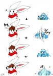 Rating: s
ID: 1557929
Date: 2018-05-28 06:24:58 -0400
Status: active
Score: 1
akabane_jin anthro basic_sequence blue_body blue_fur bodily_fluids cloud_emanata contextual_arrow crying directional_arrow duo emanata four_frame_image four_frame_sequence fur happy hi_res lagomorph leporid linear_sequence male mammal matra rabbit red_eyes scarf sequence sequential_arrow tears throwing traditional_media_(artwork) unknown_species white_body white_fur wig post #1557929