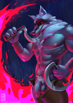 Rating: e
ID: 5684451
Date: 2025-07-03 17:47:28 -0400
Status: active
Score: 50
2025 abs anthro arm_wrapping arm_wraps balls biceps body_hair bottomwear canid canine canis casual_exposure cheek_tuft cherryshnapps chest_tuft claws clothed clothing death_(puss_in_boots) dreamworks dual_wielding facial_markings facial_tuft fire fire_background flaccid fluffy foreskin frown fur fuzzy genitals grey_body grey_fur half-closed_eyes happy_trail head_markings head_tuft hi_res holding_object holding_weapon humanoid_genitalia humanoid_penis light lighting looking_at_viewer male mammal markings mask_(marking) narrowed_eyes neck_tuft nipples open_bottomwear open_clothing open_pants pants partially_clothed penis pubes puss_in_boots_(franchise) red_eyes sickle solo sparkles sparkling_body sparkling_fur standing tailless topless tuft weapon wolf wrapped_arms wraps post #5684451