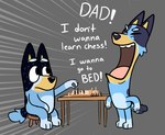 Rating: s
ID: 4649984
Date: 2024-03-10 21:17:55 -0400
Status: active
Score: 124
2023 anthro australian_cattle_dog bandit_heeler black_body black_ears black_eyes black_fur black_nose black_tail blue_body blue_ears blue_fur blue_tail bluey_(series) bluey_heeler board_game canid canine canis cattledog chess chess_board chess_piece daughter_(lore) digital_media_(artwork) domestic_dog duo english_text eyes_closed father_(lore) father_and_child_(lore) father_and_daughter_(lore) female female_anthro fur furniture grey_background herding_dog holding_object looking_at_another male male_anthro mammal meme multicolored_body multicolored_fur nebula642 nickelodeon on_model open_mouth parent_(lore) parent_and_child_(lore) parent_and_daughter_(lore) pastoral_dog playing_board_game scene_parody side_view simple_background sitting sitting_on_stool spongebob_squarepants standing stool table tail teeth text tongue two_tone_tail yelling yellow_body yellow_fur post #4649984