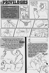 absurd_res ageplay alert anal anal_penetration anthro anthro_on_anthro anthro_penetrated anthro_penetrating anthro_penetrating_anthro bear black_and_white bottlebear chastity_cage chastity_device clean_diaper clothed clothing collar comic cuckold dialogue diaper domestic_pig dominant dominant_male domination/submission duo electronics english_text flat_chastity_cage hi_res humiliation infantilism male male/male male_penetrated male_penetrating male_penetrating_male mammal manor_(bottlebear) monitor monochrome pacifier panel_skew penetration penile penile_penetration phone public roleplay sex sketch speech_bubble submissive submissive_male suid suina sus_(pig) text wearing_diaper