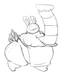 2019 :3 ambiguous_gender anthro apron apron_only aquatic_gastropod baker barefoot belly big_belly black_and_white bottom_heavy cake clothing dessert digital_drawing_(artwork) digital_media_(artwork) dorid_nudibranch external_gills eyeless fat_arms fat_neck feet food gastropod gills hi_res holding_kake holding_plate huge_belly huge_thighs jorunna_parva maddeku marine markings mollusk monochrome morbidly_obese morbidly_obese_ambiguous morbidly_obese_anthro nudibranch obese obese_ambiguous obese_anthro open_:3 open_mouth open_smile overweight overweight_ambiguous overweight_anthro pear-shaped_figure plate pseudo_ears rhinophores sea_slug simple_background sketch slug smile solo spots spotted_body thick_thighs white_background wide_hips