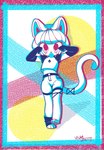 Rating: s
ID: 5323864
Date: 2025-01-22 14:48:27 -0500
Status: active
Score: 34
1990s_theme 2024 abstract_background alternate_species anthro blowing_bubble_gum bob_cut bottomwear bubble_gum clothing crop_top digital_drawing_(artwork) digital_media_(artwork) domestic_cat eyelashes fashion felid feline felis female flat_chested footwear full-length_portrait hi_res hotpants ivy_pepper lackadaisy long_sleeves looking_at_viewer mammal pawpads portrait pose shirt shorts signature socks solo standing tail topwear vaporwave vicky_(artist) post #5323864