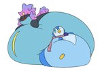 Rating: q
ID: 4570732
Date: 2024-02-01 11:53:03 -0500
Status: active
Score: 6
2021 3_fingers alternate_color ambiguous_feral ambiguous_gender amphibian avian beak belly biped bird bloated blue_belly blue_body blue_countershading blue_eyes blue_feathers blue_markings blue_mouth character_request cheek_gills clothed clothed_feral clothing cosmic_gills cosmic_hair cosmic_tail countershade_feathers countershade_skin countershade_torso countershading delta_(deltamudkip) duo ethereal_hair external_gills eyes_closed feathers featureless_hands feet feral fingers generation_3_pokemon generation_4_pokemon gills hair happy head_gills hybrid immobile larger_feral leaning leaning_on_another looking_at_another markings morbidly_obese morbidly_obese_ambiguous morbidly_obese_feral mostly_nude mostly_nude_ambiguous mudkip nintendo no_sclera obese obese_ambiguous obese_feral one_eye_closed open_mouth open_smile overweight overweight_ambiguous overweight_feral penguin pink_scar piplup pokemon pokemon_(species) pseudo_hair purple_gills purple_hair purple_tail quadruped scar scarf scarf_only size_difference smaller_feral smile tail thatoneaceguy tongue yellow_beak yellow_feet yellow_tongue post #4570732