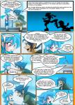 alternate_species blue_hair clothed clothing comic dialogue english_text female flashback friendship_is_magic hair hasbro hi_res human humanized male mammal mauroz my_little_pony rainbow_dash_(mlp) scarf soarin_(mlp) text wonderbolts_(mlp) young