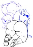 Rating: q
ID: 4465193
Date: 2023-12-10 23:42:08 -0500
Status: active
Score: 43
accessory anthro bad_metadata bedroom_eyes bent_over big_butt black_outline blue_outline bottom_heavy bubble_butt butt carrie_krueger cartoon_network clothing duo eyelashes female floating footwear frederickjdr ghost hair hair_accessory hair_over_eye hi_res horn humanoid kneeling looking_at_viewer looking_back mammal md5_mismatch motion_lines narrowed_eyes nude one_eye_obstructed open_mouth open_smile outline penny_fitzgerald presenting presenting_hindquarters rear_view seductive shoes simple_background sketch smile spirit the_amazing_world_of_gumball thick_thighs white_background wide_hips post #4465193