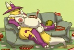 Rating: e
ID: 195072
Date: 2012-02-17 15:40:26 -0500
Status: active
Score: 42
animal_genitalia anthro balls bandai_namco belly big_belly breasts candy canid canine chocolate clothing dessert digimon digimon_(species) dipstick_tail eating eyes_closed food fully_sheathed fur furniture genitals gynomorph hat headgear headwear intersex mammal markings nipples obese obese_anthro obese_gynomorph obese_intersex overweight overweight_anthro overweight_gynomorph overweight_intersex piercing renamon ring sheath sofa solo strikeanywhere stuffing tail tail_markings torn_clothing white_body white_fur yellow_body yellow_fur post #195072