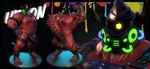 Rating: e
ID: 4407528
Date: 2023-11-11 04:18:31 -0500
Status: active
Score: 34
1_eye 2023 2_horns 3d_(artwork) 5_toes abs armband armor balls barefoot biceps big_penis black_background bracelet bulge character_name chiefkaine chiefkaine_(modeler) clothing deltoids demon demon_humanoid digital_media_(artwork) english_text erection feet flexing flexing_bicep forearm_muscles gas_mask genital_piercing genitals gloves_(marking) green_eyes hand_on_penis harness headgear helmet hi_res horn huge_penis humanoid jewelry ladder_piercing leg_markings legband male markings mask muscular muscular_humanoid muscular_male muscular_thighs neon_lights nipple_piercing nipple_ring nipples nude obliques orange_eyes paint_splatter pecs penis penis_piercing piercing prince_albert_piercing ring_piercing simple_background socks_(marking) solo spade_tail tail text thong toes underwear urgon vein veiny_muscles yellow_eyes post #4407528