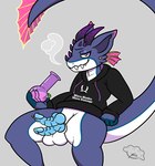 Rating: e
ID: 4899733
Date: 2024-07-05 19:43:48 -0400
Status: active
Score: 26
2_penises absurd_res anthro balls belly blue_penis bong capcom clothing dragon drugs dual_wielding ear_piercing fin fish genitals hi_res holding_object holding_weapon hoodie horn male marijuana marine markings monster_hunter multi_genitalia multi_penis multicolored_eyes multiple_piercings mythological_creature mythological_scalie mythology penis piercing pierogipie pink_fins purple_body relaxing scalie shark sitting smoke smoke_from_nose smug smug_face solo star star_(marking) stoned striped_body stripes substance_intoxication tail topwear weapon white_balls white_belly white_body post #4899733