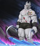 Rating: q
ID: 4899955
Date: 2024-07-05 22:01:37 -0400
Status: active
Score: 35
2024 abs absurd_res anthro arm_wrapping arm_wraps armband aura biceps black_nose bone bottomwear boxer_briefs boxers_(clothing) bulge canid canine canis cheek_tuft chest_tattoo clothed clothed_anthro clothed_male clothing crystal death_(puss_in_boots) dreamworks dual_wielding facial_markings facial_tuft fire fire_background fur fuzzy grin hamili head_markings hi_res holding_object holding_weapon humanoid_hands looking_at_viewer male mammal markings mask_(marking) muscular muscular_anthro muscular_male muscular_thighs narrowed_eyes navel neck_tuft nipples pecs puss_in_boots_(franchise) red_eyes shorts sickle skull smile solo standing tailless tattoo teeth topless topless_anthro topless_male tuft underwear vein veiny_muscles weapon white_body white_fur wolf wrapped_arms wraps wrist_wraps post #4899955