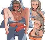 Rating: e
ID: 3431280
Date: 2022-07-06 11:47:59 -0400
Status: active
Score: 128
2022 4_arms absurd_res accessory arilopez550 blush bodily_fluids breasts carrying_another cock_ring duo erection faceless_character faceless_humanoid faceless_male feet female female_focus generation_1_pokemon genital_fluids genitals grey_body grey_hair grey_skin grin hair hi_res human human_focus human_on_humanoid humanoid humanoid_feet humanoid_genitalia humanoid_penis interspecies jewelry looking_at_viewer machamp male male/female mammal multi_arm multi_limb naughty_face nintendo nipples not_furry penis penis_accessory penis_jewelry plantigrade pokemon pokemon_(species) pokemon_professor pokephilia precum professor_sada smile spiked_cock_ring spikes spread_vulva spreading vulva post #3431280