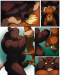 2014 4:5 absurd_res anal anthro balls belly big_dom_small_sub big_penis black_body black_fur blue_sclera brown_body brown_fur butt butt_grab chipmunk comic dominant donryu duo erection foreskin fur genitals ground_squirrel hand_on_butt hand_on_hip hi_res humanoid_genitalia humanoid_penis larger_male male male/male male_penetrated male_penetrating male_penetrating_male mammal murid murine muscular nude oral partially_retracted_foreskin penetration penis pink_body pink_nose pink_skin rat rimming rodent sciurid sex size_difference smaller_male standing teeth upside_down yellow_sclera