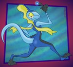 Rating: q
ID: 5657761
Date: 2025-06-21 09:57:57 -0400
Status: pending
Score: 6
abstract_background action_pose alternate_version_at_paywall anthro arched_back black_markings blue_body blue_scales butt casual_nudity digital_drawing_(artwork) digital_media_(artwork) gavanzude generation_8_pokemon glistening glistening_body glistening_butt glistening_skin half-closed_eyes hand_on_hip hi_res inteleon lizard long_tail looking_back male markings narrowed_eyes nintendo pokemon pokemon_(species) pose reptile scales scalie signature smug solo tail water yellow_eyes yellow_frill post #5657761