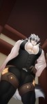 abs absurd_res ahegarou animal_humanoid big_pecs black_hair canid canid_humanoid canine canine_humanoid claws fire_emblem fire_emblem_fates fire_emblem_heroes hair hand_on_hip hi_res human humanoid keaton_(fire_emblem) long_hair looking_at_viewer looking_down looking_down_at_viewer male mammal mammal_humanoid mythological_canine mythological_creature mythology nintendo pec_pov_meme pecs solo tail werecanid werecanine werecreature werewolf white_hair wolf_humanoid wolfskin