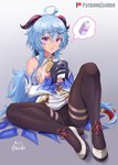 Rating: e
ID: 2763125
Date: 2021-05-30 23:53:35 -0400
Status: active
Score: 54
2021 achromaru arms_bent bent_legs beverage_carton big_breasts blue_hair breasts camel_toe carton clothing container cup dairy_products drinking_glass exposed_breasts eyebrow_through_hair eyebrows female food frown ganyu_(genshin_impact) genshin_impact glass glass_container glass_cup glass_of_milk hair hi_res holding_container holding_cup holding_glass holding_object horn horned_humanoid humanoid long_hair looking_at_viewer mihoyo milk milk_carton milk_container nipples not_furry pink_eyes planted_leg solo spread_knees spreading thought_bubble translucent translucent_hair post #2763125