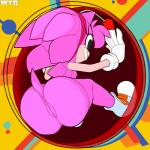 1:1 2017 absurd_res after_transformation alternate_version_at_source amy_doll amy_rose anthro anthrofied anus areola big_butt butt butt_focus classic_amy_rose classic_sonic_(universe) clothing doll dollification eulipotyphlan eyelashes female forced_smile genitals gloves handwear hedgehog hi_res mammal marthedog mostly_nude nipples painted_on_smile plushie presenting pussy sega smile solo sonic_the_hedgehog_(series) toy toy_transformation transformation