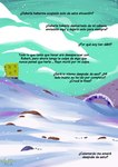 anthro cloud cool_colors detailed_background dialogue hi_res male marine nickelodeon on_model pancaketiffy rear_view sea_sponge sky snow solo spanish_text spongebob_squarepants spongebob_squarepants_(character) text toony translation_check translation_request