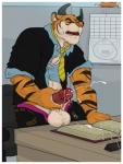 Rating: e
ID: 381225
Date: 2013-09-23 12:03:18 -0400
Status: active
Score: 55
2013 amwulf anime_nosebleed anthro balls being_watched belt biceps big_balls big_muscles big_penis blood blush bodily_fluids book border bottomwear bottomwear_down bovid bovine cattle clothed clothing cum cum_on_book cumshot duo ejaculation erection eyes_closed felid fur genital_fluids genitals hi_res horn humanoid_genitalia humanoid_penis hybrid looking_at_another looking_pleasured male mammal masturbation muscular muscular_anthro muscular_male necktie nosebleed office orgasm pantherine pants pants_down partially_clothed penile penile_masturbation penis solo_focus tarke tiger unprofessional_behavior werelion2003 white_border post #381225