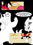 2020 absurd_res anthro blush braixen canid canine claws clothing comic dialogue digital_media_(artwork) ellipsis english_text feather_hair feathers female feral forehead_gem gem generation_2_pokemon generation_6_pokemon group hat headgear headwear heart_eyes heart_symbol hi_res inner_ear_fluff male mammal nintendo pokemon pokemon_(species) ponporio_(artist) profanity pseudo_hair purple_body shiny_pokemon sneasel speech_bubble text tongue tongue_out tuft typhlosion witch_hat yellow_body yellow_eyes yellow_feathers