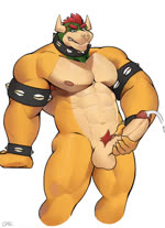 2023 2d_animation abs animated anthro areola armband armpit_hair balls barazoku biceps big_balls big_muscles big_penis bodily_fluids body_hair bouncing_balls bowser bracelet claws clenched_teeth collar cum cum_on_hand cum_on_penis cum_on_self cumshot ejaculation erection eyebrows genital_fluids genitals hair horn humanoid_genitalia humanoid_penis jewelry koopa male mario_bros masturbation motion_blur muscular muscular_anthro muscular_male navel nintendo nipples no_sound non-mammal_balls non-mammal_nipples nude orgasm pecs penile penile_masturbation penis pubes scalie short_playtime signature simple_background solo spiked_armband spiked_bracelet spiked_collar spikes standing teeth webm white_background zfou