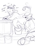Rating: q
ID: 5360914
Date: 2025-02-09 01:50:08 -0500
Status: active
Score: 48
3:4 after_transformation afterimage animal_noises anthro beard belly big_belly black_and_white blue_and_white blush blush_lines bodily_fluids body_hair boots bottomwear bound bovid bovine breast_milking bucket cattle clothing collar collared_shirt container digital_drawing_(artwork) digital_media_(artwork) drooling duo eyebrows facial_hair farmer footwear forced furniture generation_2_pokemon grimace hair hat headgear headwear hi_res hooves horn human hybrid_kane lactating leaning_on_table leash male male_lactation mammal milk milk_bucket milk_container miltank monochrome mustache nintendo open_mouth pants pokemon pokemon_(species) pokemon_speak saliva shaking shirt shoes simple_background sketch small_horn sweat table tail teats teeth topwear udders victor_(hybrid_kane) white_background wood wood_furniture wood_table post #5360914